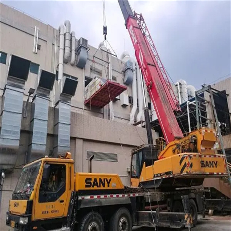 川汇租赁大型汽车吊，助力工程项目高效进行