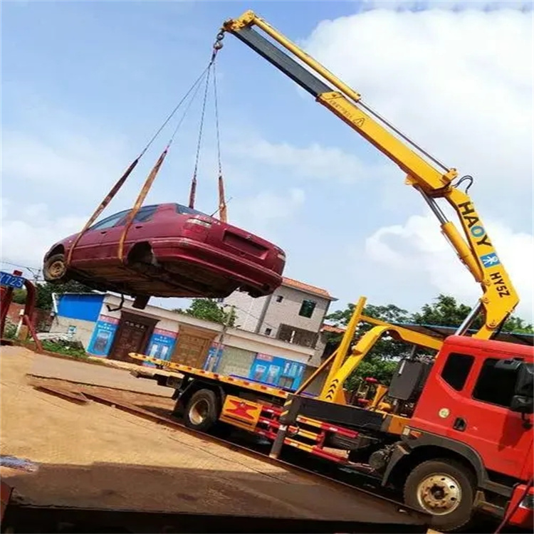 川汇吊车救援小汽车怎么吊